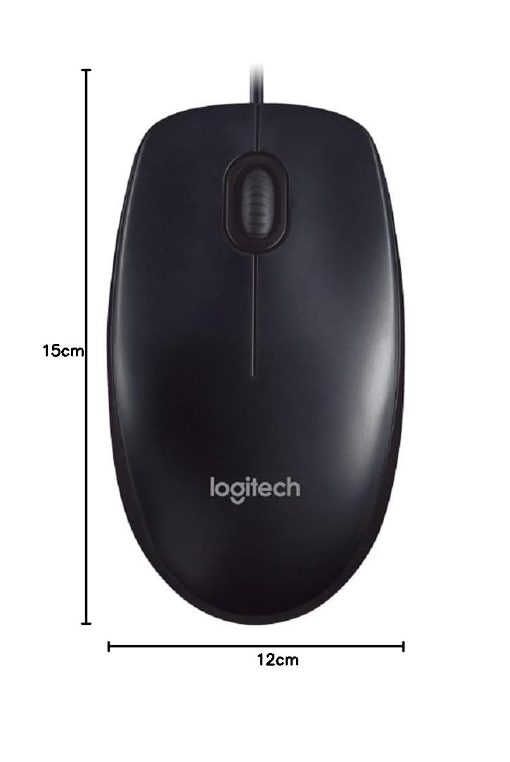 Logitech M90 USB Mouse - Image 4