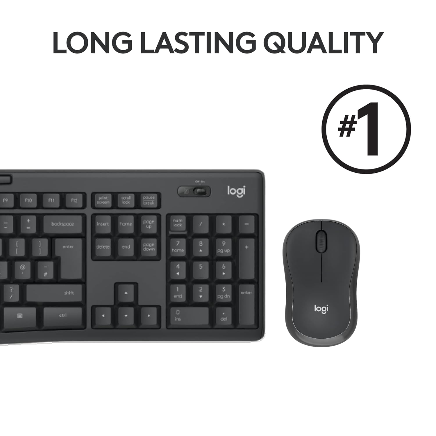 Logitech MK 295 Silent Keyboard - Image 3