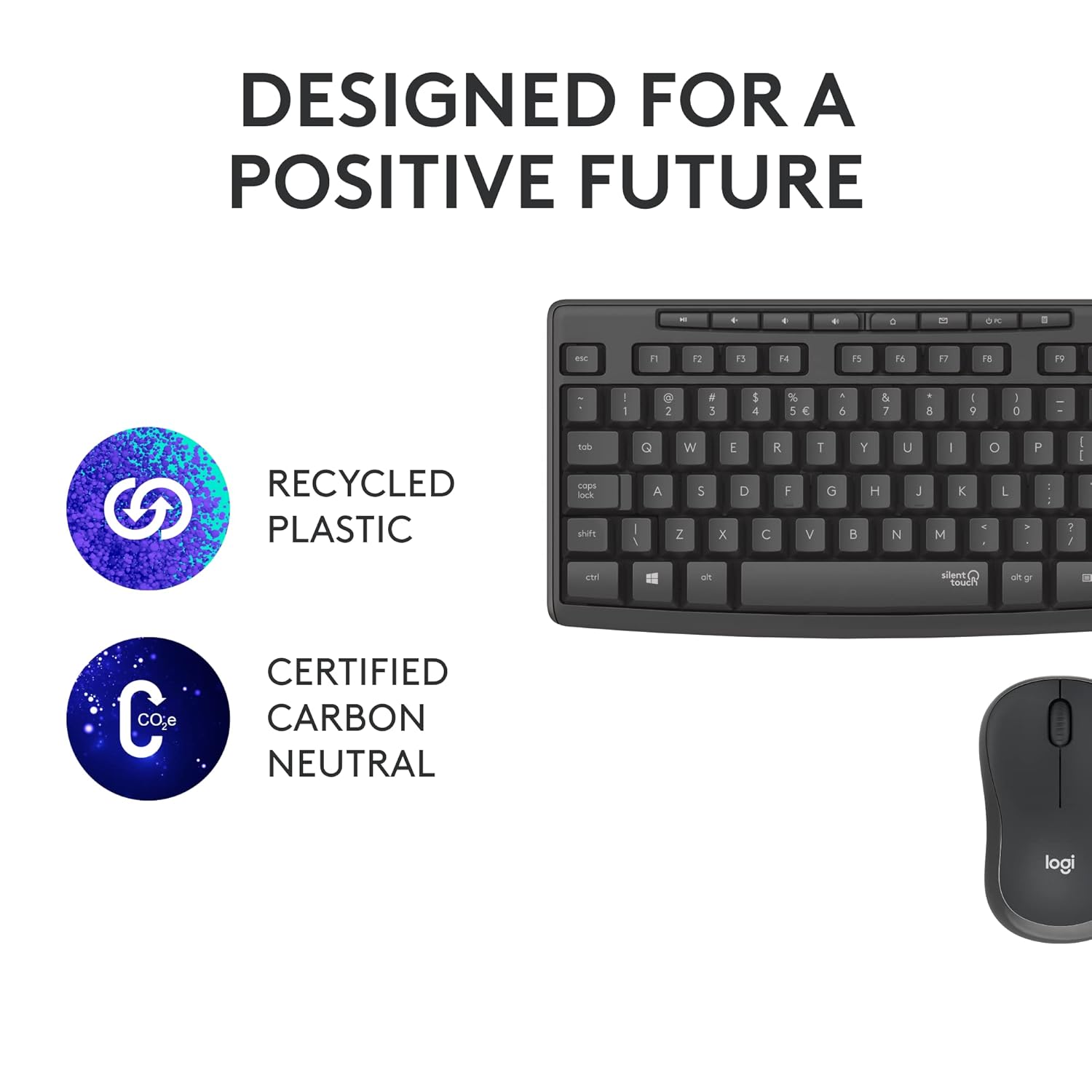 Logitech MK 295 Silent Keyboard - Image 2