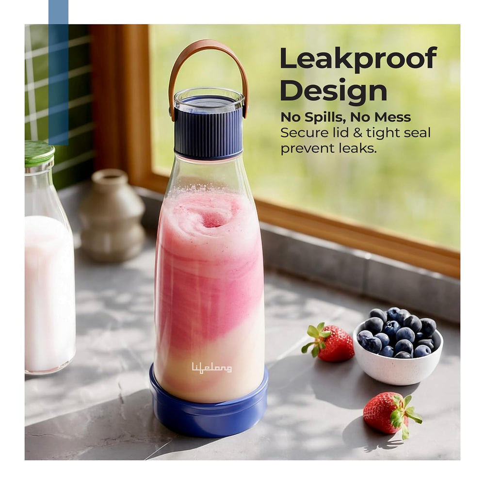 Lifelong portable smoothie blender use anywhere
